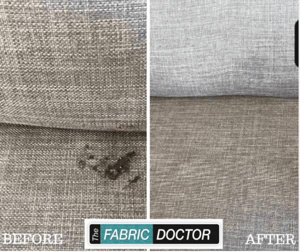 Fabric furniture repair