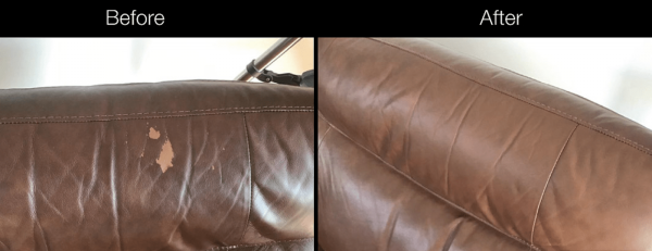 leather damage from medication