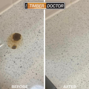 Timber Doctor Stone Bench top Burn Repair